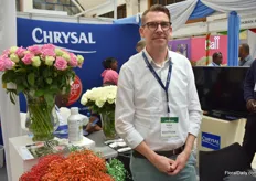 Redbad Verduyn (Communications Manager) from Chrysal also present at the show.